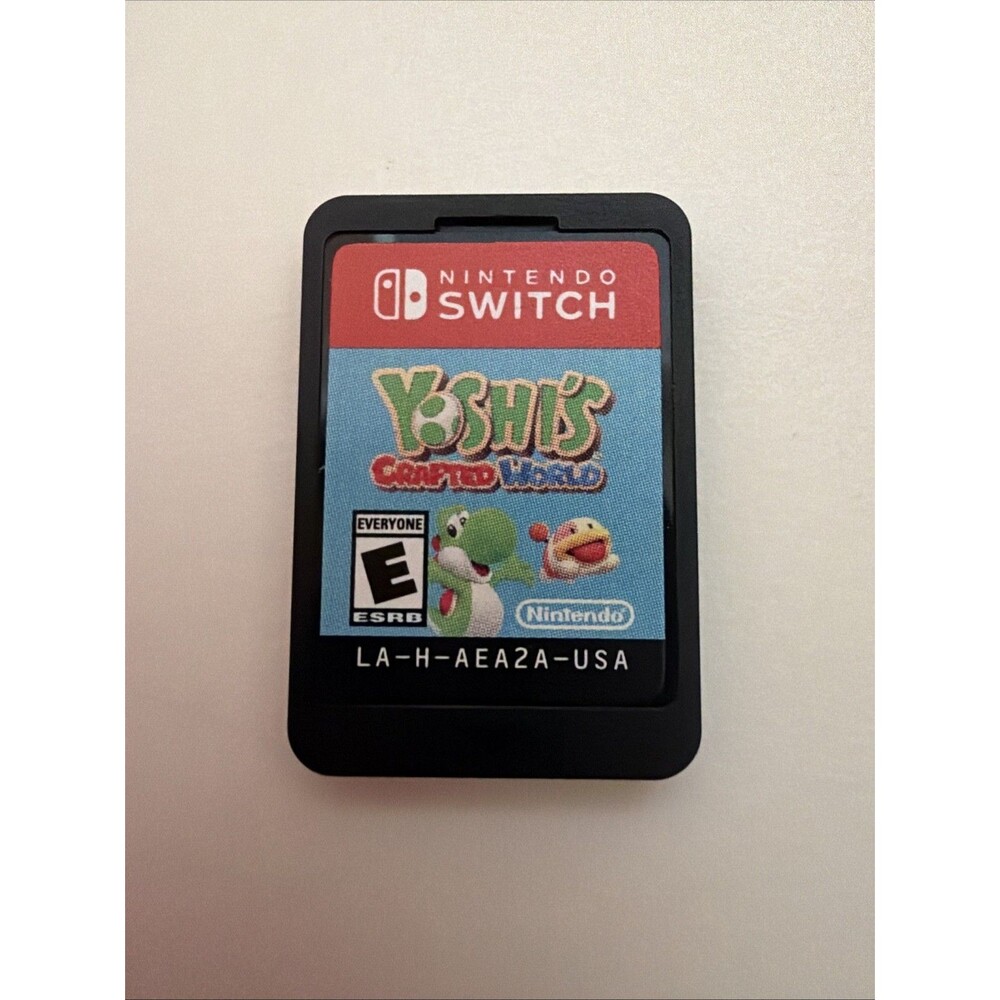Nintendo Yoshi's Crafted World for Nintendo Switch, E-Everyone, NTSC-U/C Tested